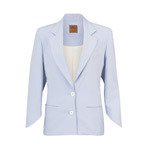 Silk Chamois Blazer